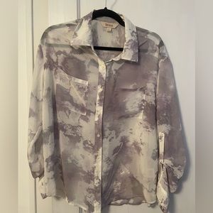 Decree Blouse‎ button front worn once